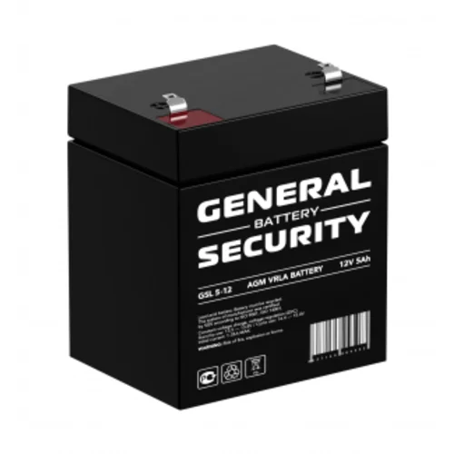 Аккумулятор General Security GSL 5-12 F2